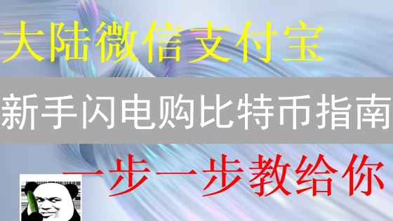 新手闪电购比特币指南：轻松快速购买比特币技巧