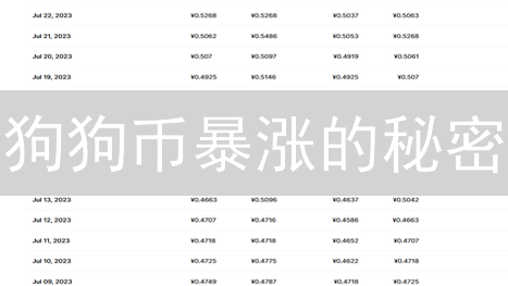 狗狗币暴涨的秘密？揭秘共识机制，看懂你就赚了！