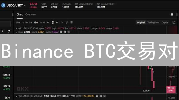 Binance BTC交易对：加密货币投资核心与策略
